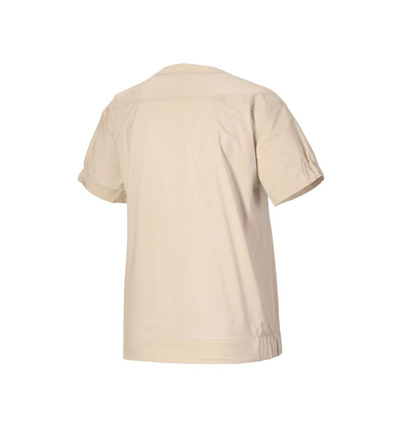 Hauts: Pocket Shirt e.s.avida, femmes + beige jura 3