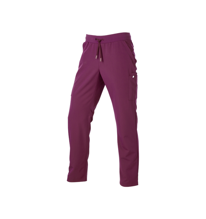Work Trousers: Pocket Trousers e.s.avida, men’s + redviolet 2