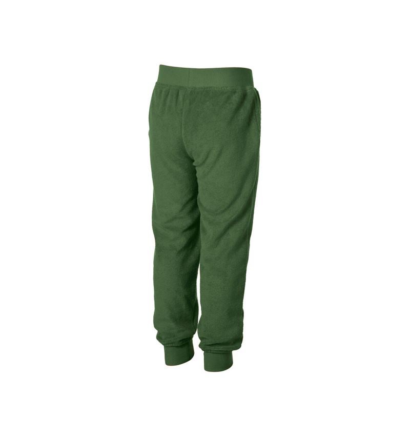 Nouveautés: e.s. Pantalon en sweat Terry, enfants + vert nordique 5