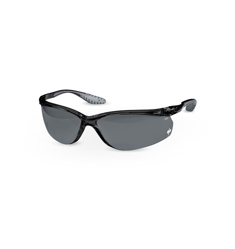 Safety Glasses: e.s. Safety glasses Soho + graphite/black