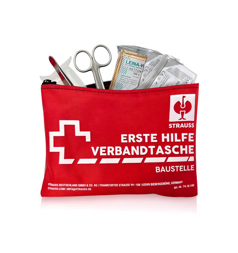 Sécurité au travail: Kit de premiers secours pour ouvriers du bâtiment