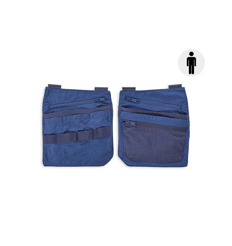 Accessories: Tool bags e.s.concrete light + alkaliblue/deepblue