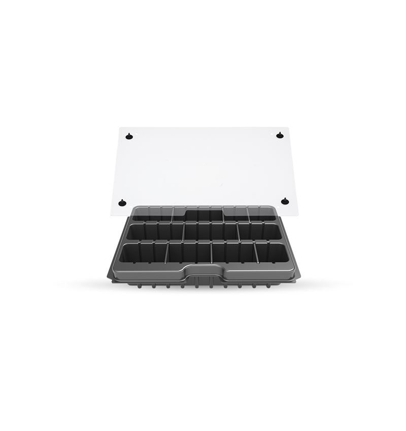 STRAUSSbox System: STRAUSSbox Vario small parts insert + lid film
