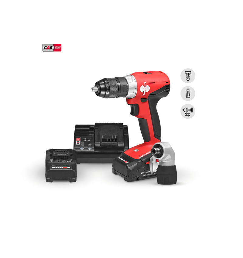 Electrical tools: 18.0 V cordless multi-drill screwdriver M