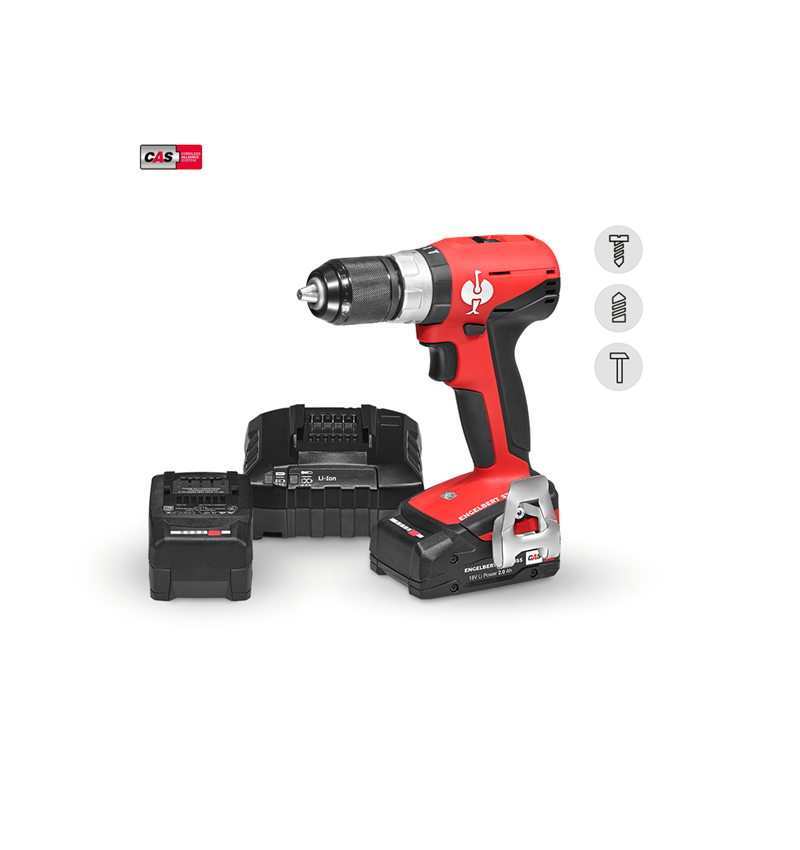 Electrical tools: 18.0 V cordless hammer drill screwdriver L