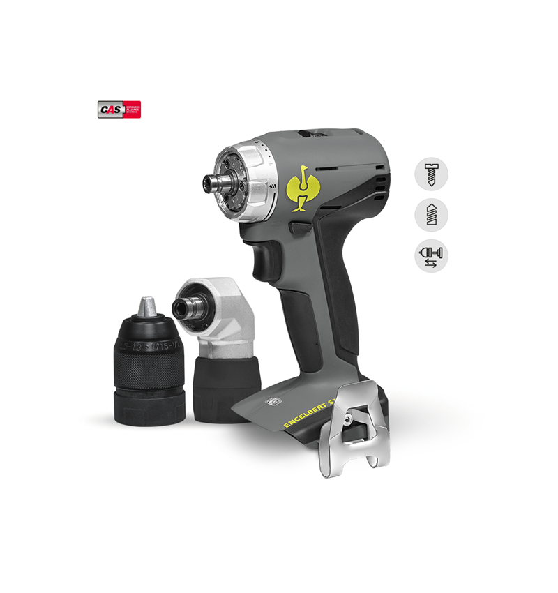 Tools: 18.0 V cordless multi-drill screwdriver M + basaltgrey/acid yellow