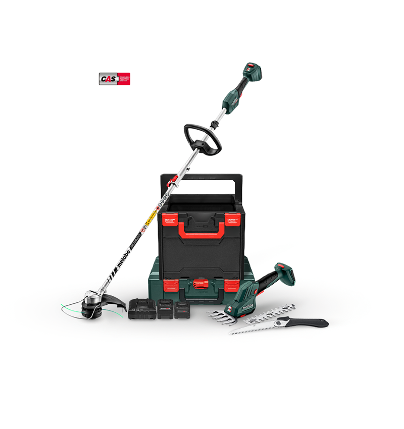 Electrical tools: 18.0 V garden battery combi pack
