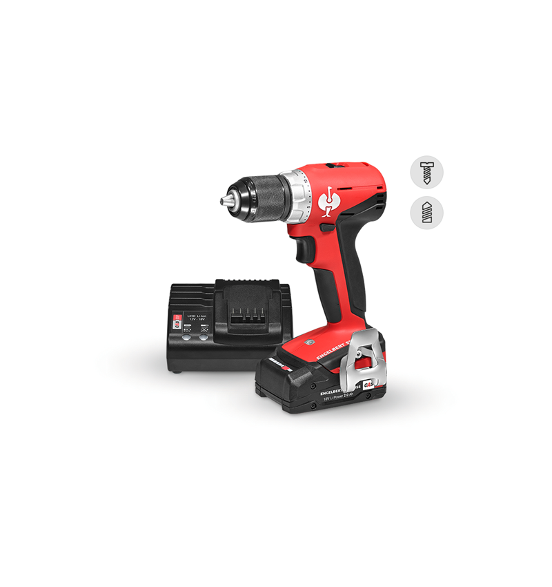 Tools: 18.0 V cordless drill screwdr. S incl. 2.0Ah batt.