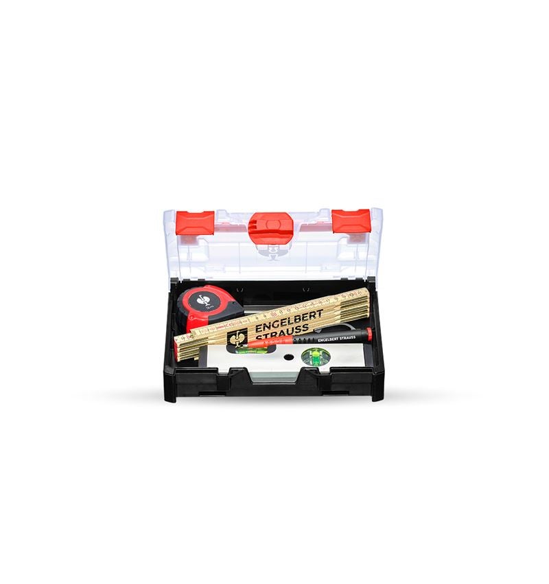 STRAUSSbox System: Measuring tool set in STRAUSSbox mini