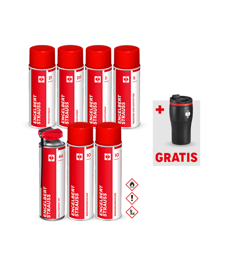 Sets: KFZ Profi Spray-Testset + Gratis Isolierbecher