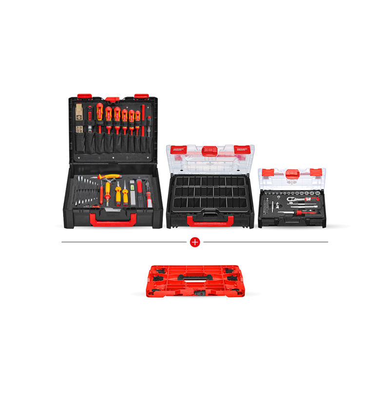 Système STRAUSSbox: Jeu d'outils STRAUSSbox électrique