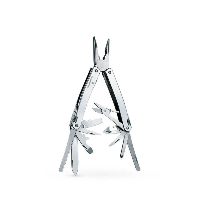 Knives: Victorinox SwissTool Spirit X, 3.0224.L,leather c.