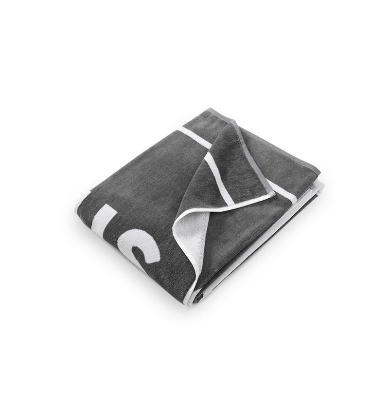 Accessories: e.s. Sauna towel + basaltgrey/white