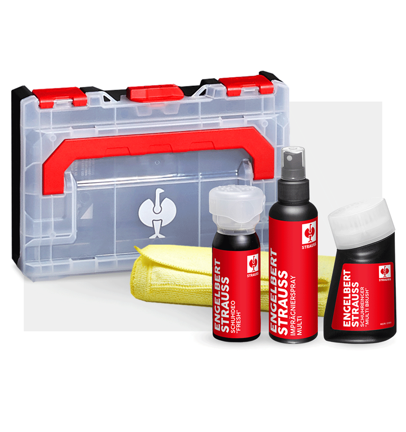 Shoe Care Products: Shoe care and cleaning set textile/leather