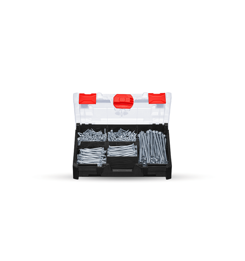 Vis: Assort. de vis universelles en acier inoxydable A2