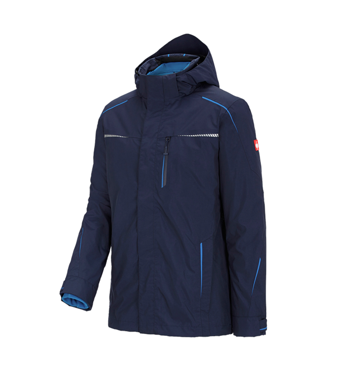 3 in 1 Funktionsjacke e.s.motion 2020, Herren dunkelblau/atoll | Strauss