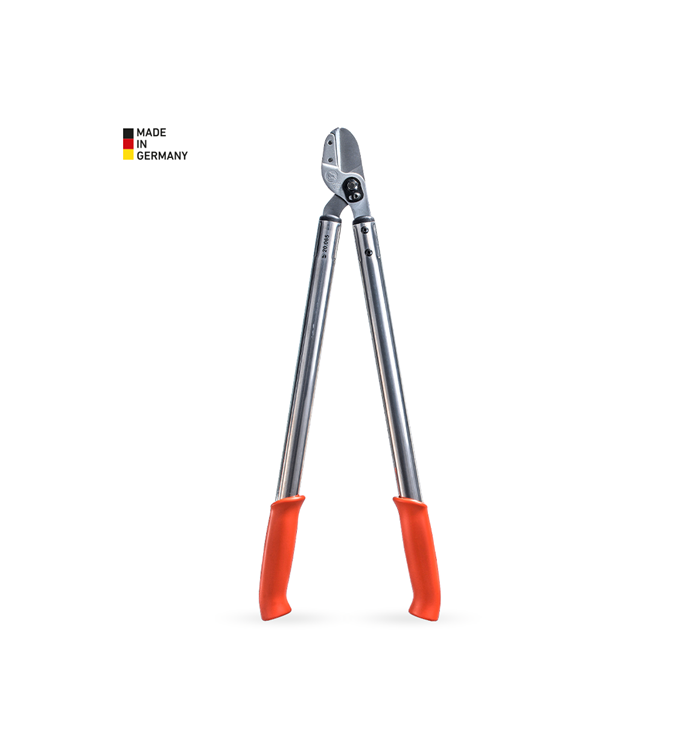 Profi Amboss-Astschere 75cm - Mit Holzgriffen, Für Äste Bis 5cm