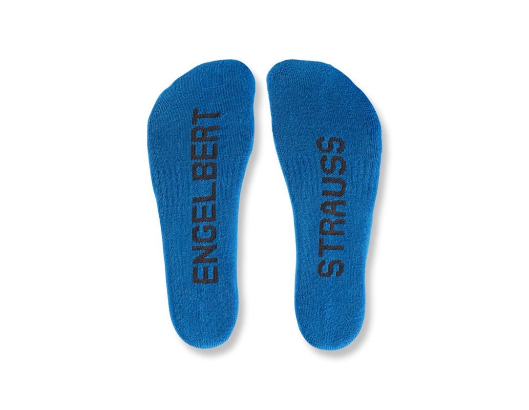 Socks: e.s. Allround socks Classic light/mid,pack of 3 + gentianblue/graphite