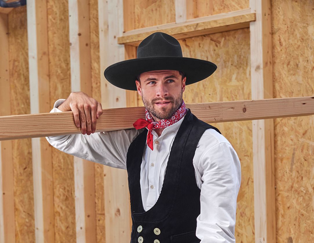 Accessoires: Chapeau de couvreur et de charpentier + noir