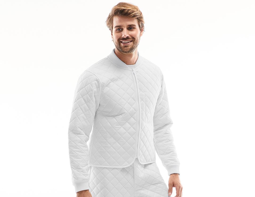 Underwear | Functional Underwear: Thermal jacket Amsterdam + white