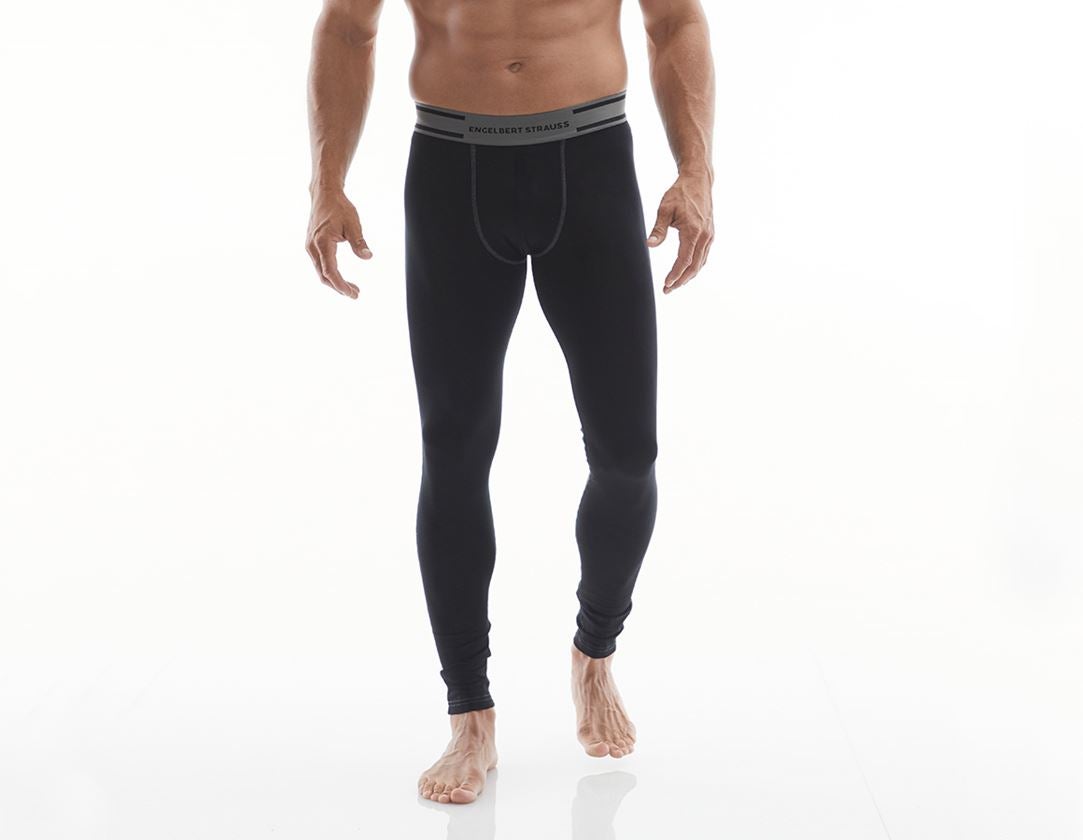 Cold: e.s. cotton stretch long-pants + black 2