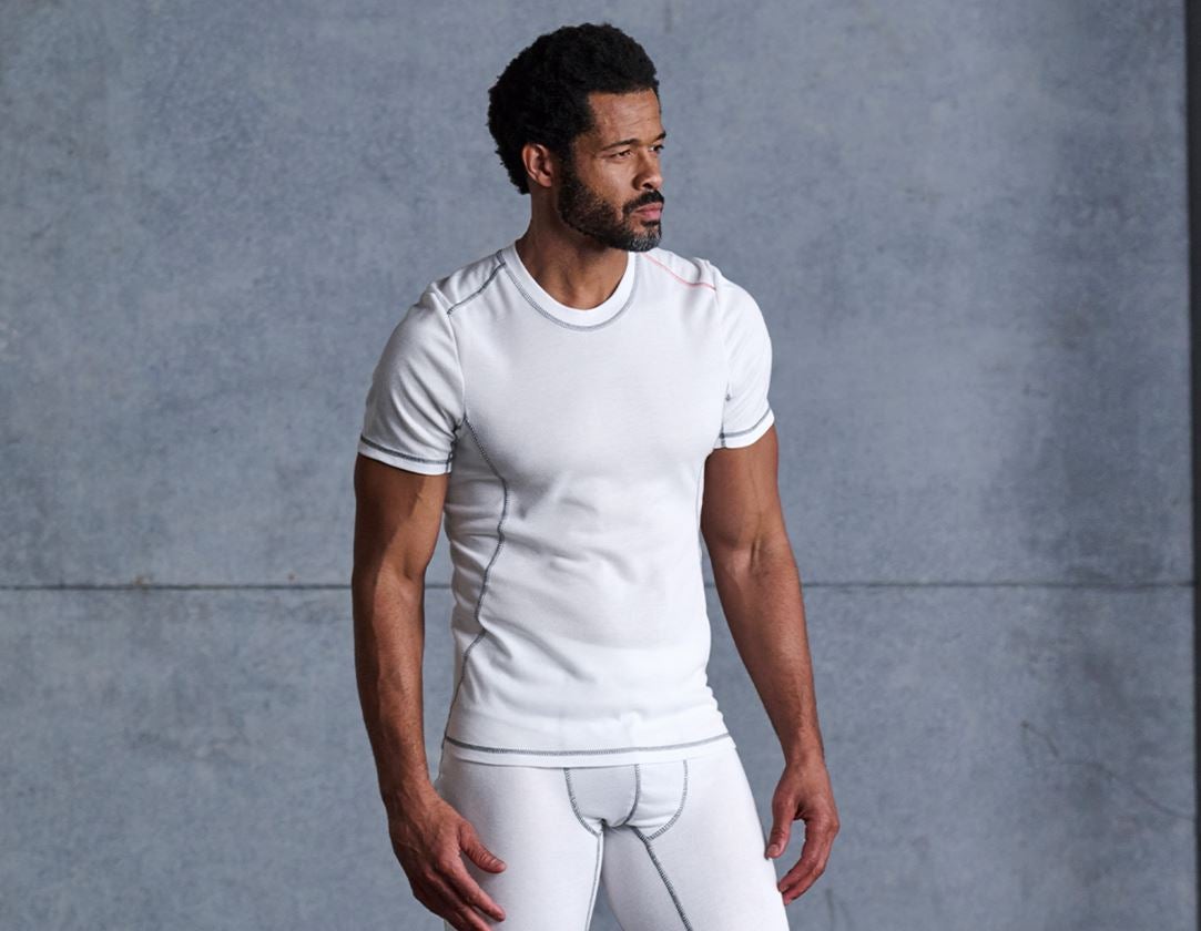 Sous-vêtements | Vêtements thermiques: e.s. T-shirt-fonctionnel basis-light + blanc 1