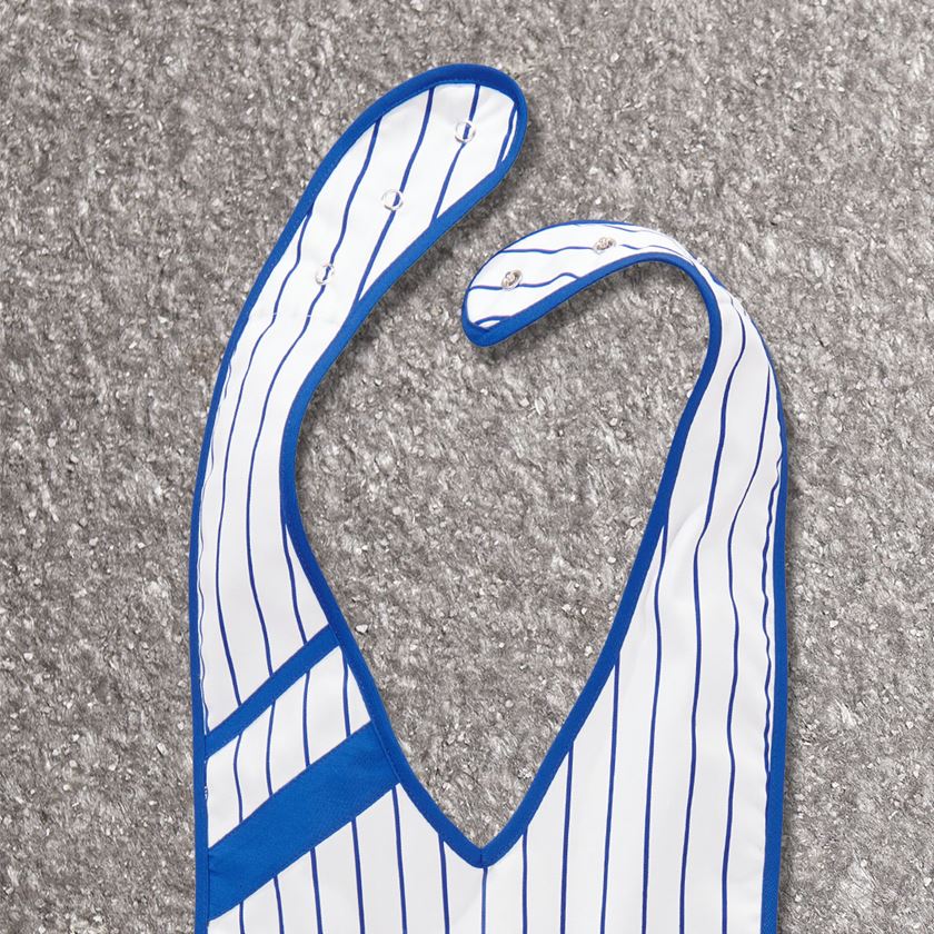 Aprons: Ladies' apron Ariane + white/royalblue 2