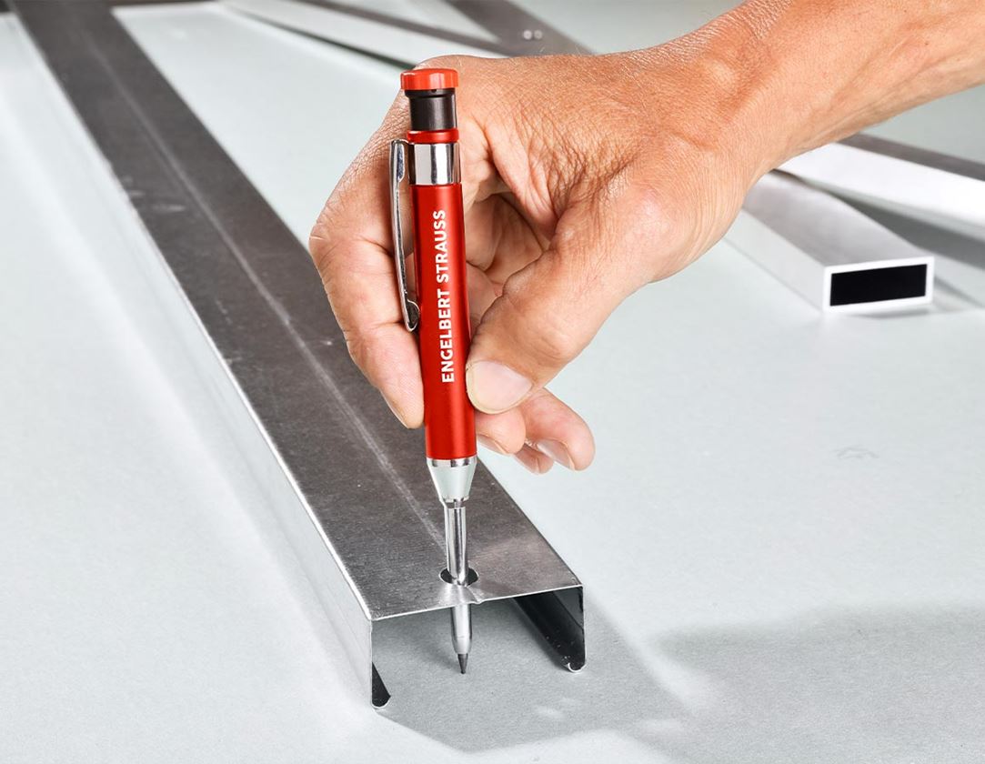 Marking tools: e.s. Deep-hole marker + graphite