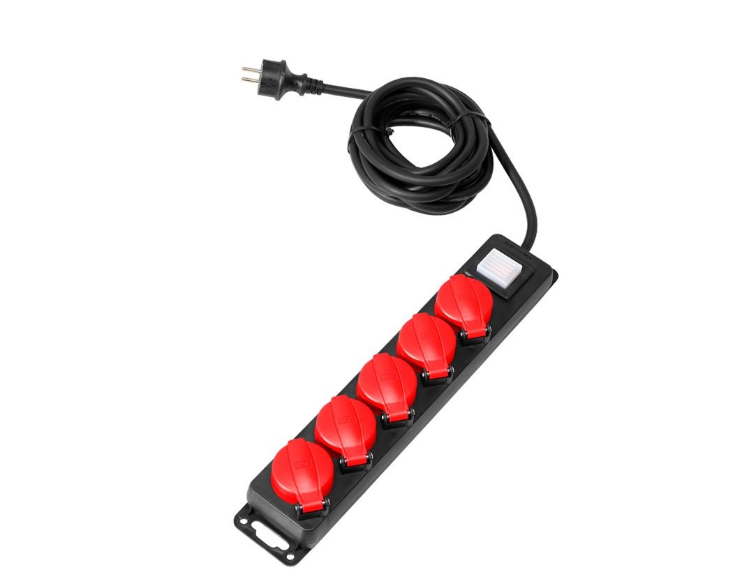 Electronics: Power strip outside, 5-socket 1
