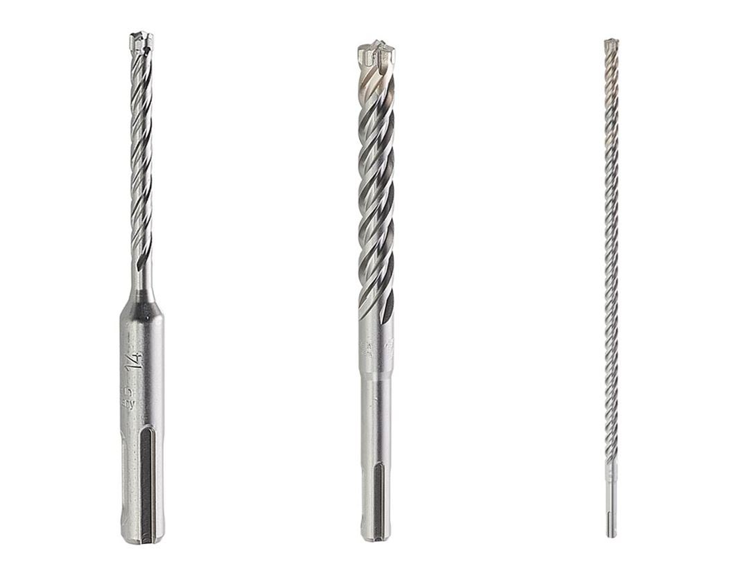 Drills: e.s. 4-blade stone drill SDS-plus ultimate