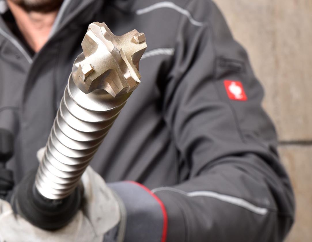 Drills: e.s. 4-blade stone drill SDS-max ultimate 4