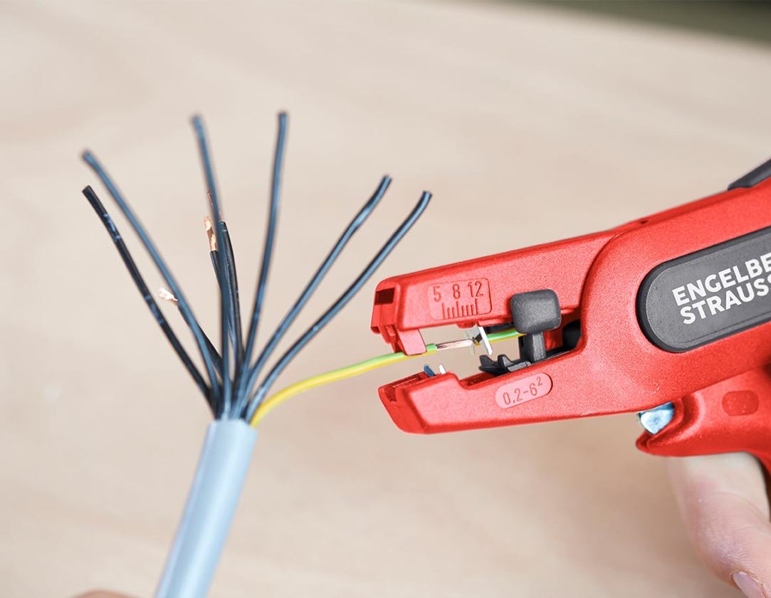Tongs: e.s. Self-setting stripping pliers 2