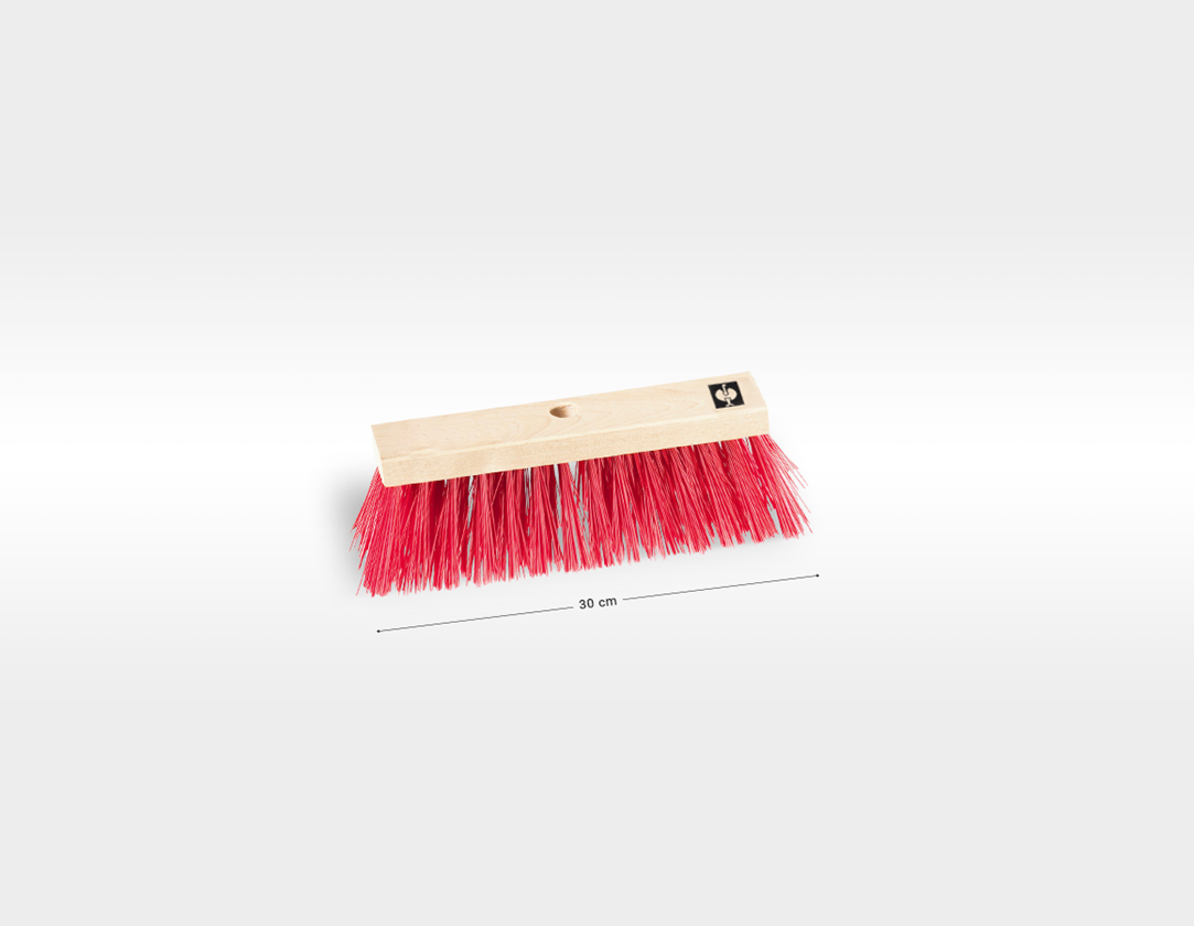 Brooms | Brushes | Scrubbers: Red Plastic Bristles 1