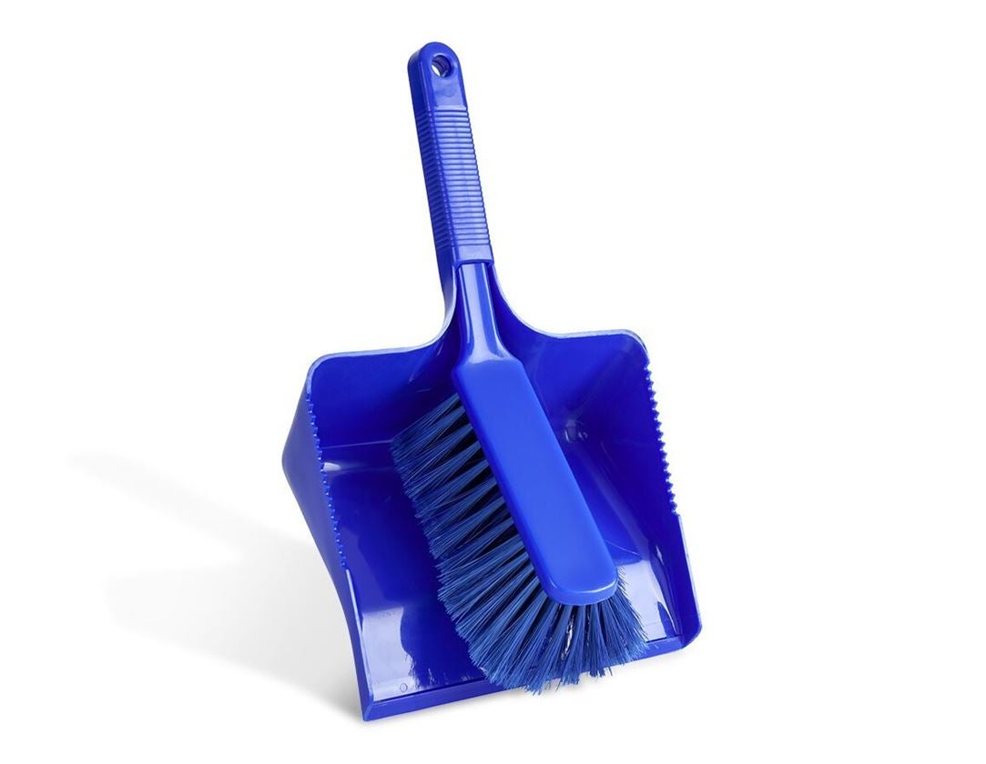 Brooms | Brushes | Scrubbers: Pan and Brush Set + blue