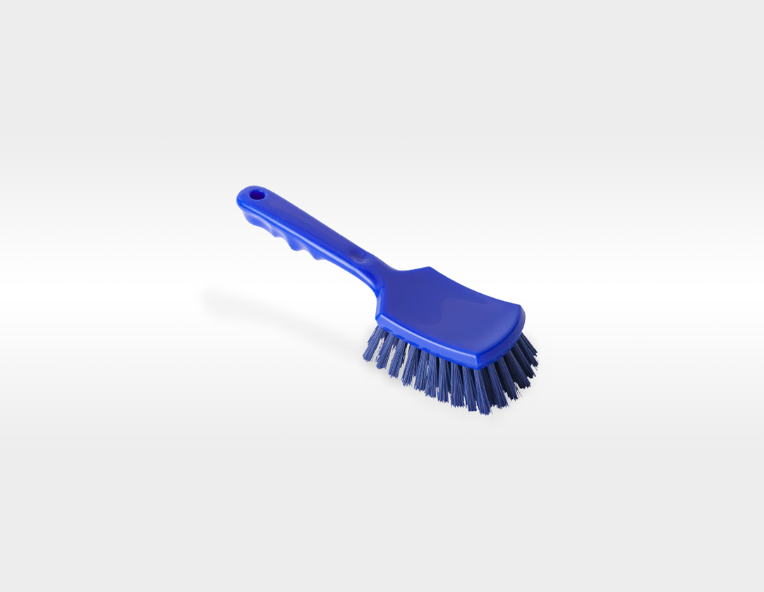 Brooms | Brushes | Scrubbers: Handled hand brush + blue
