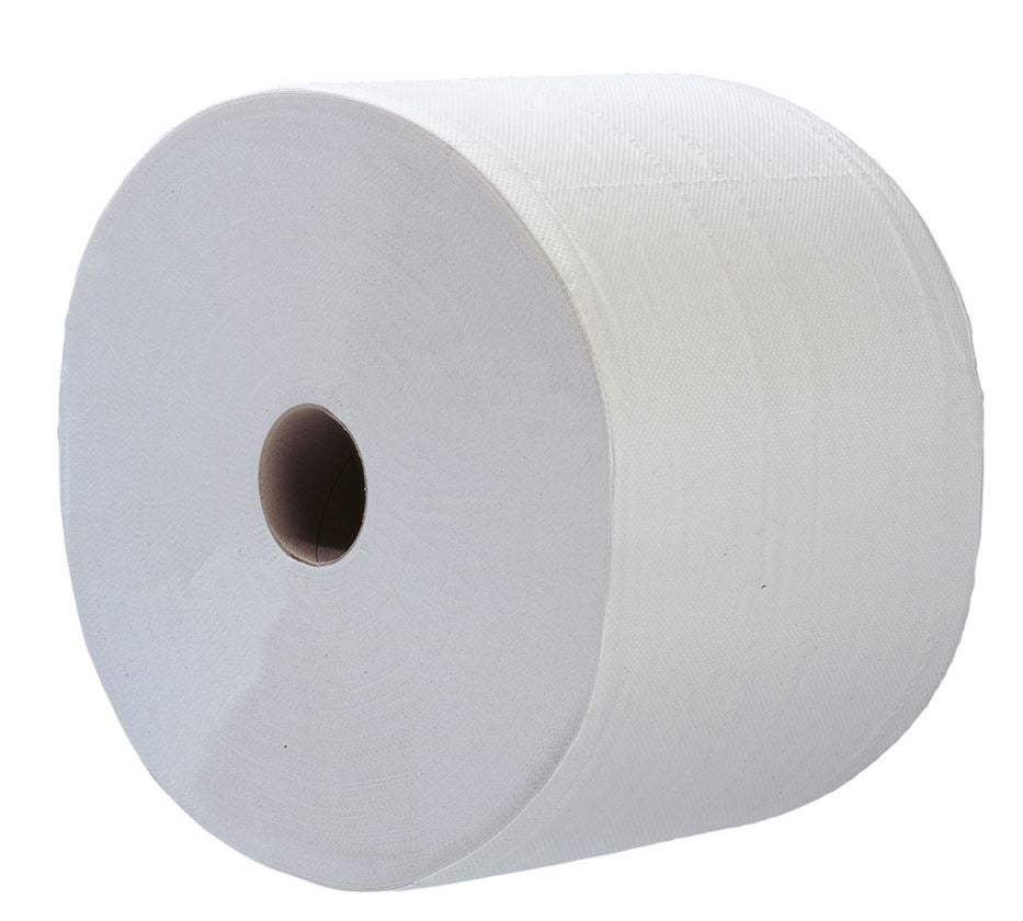 Tücher: Reinigungspapierrolle, 2-lagig, 1500 Abrisse