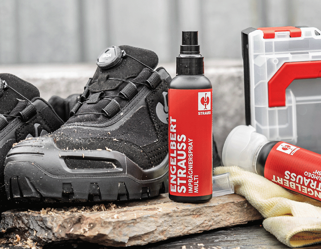 Produits de soins	: e.s. Spray d'imperméabilis. pour chaussures multi