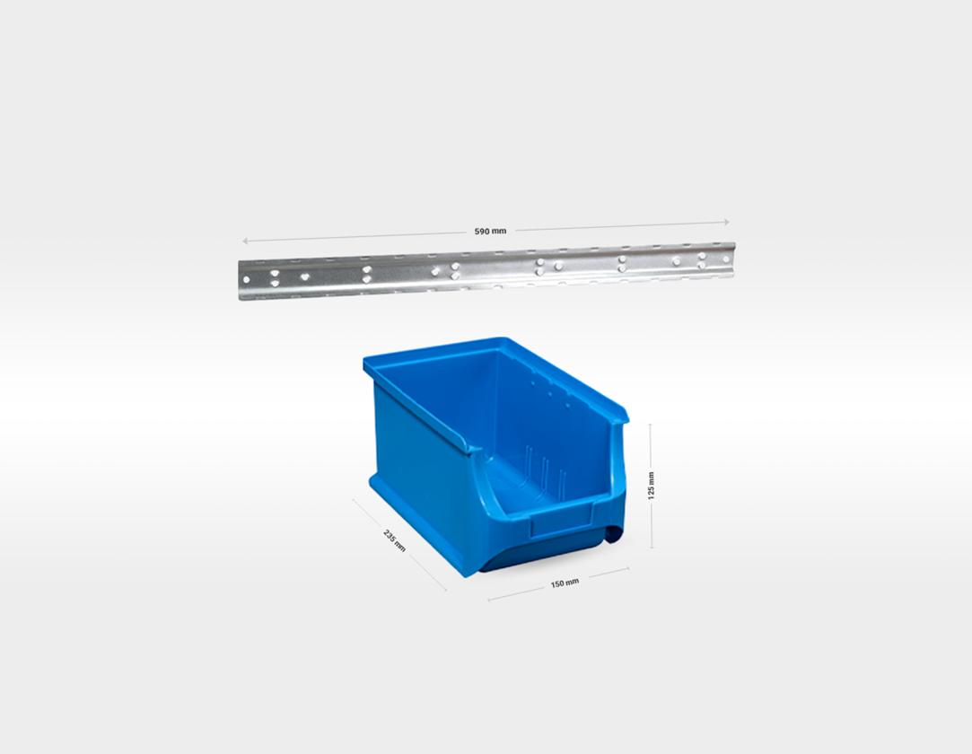 Tools & Equipment: Open storage boxes set 3 1