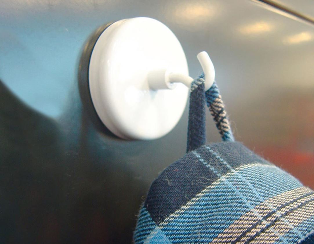 Petites pièces: Aimant robuste avec crochet MAUL 