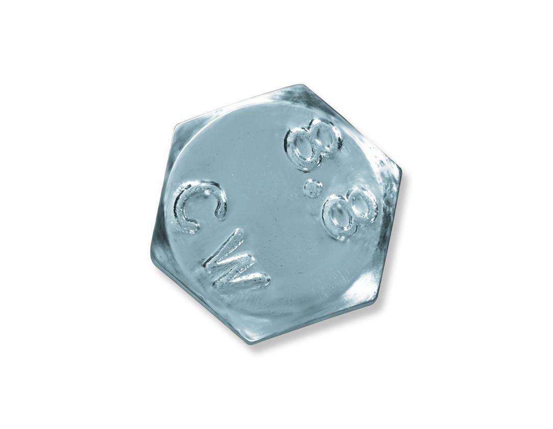 Vis: DIN 931 vis à six pans 8.8 zinguée 1