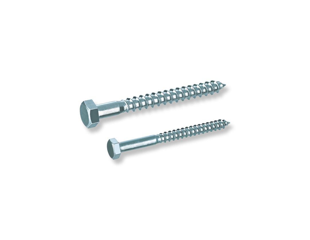 Vis: Vis à bois DIN 571, zinguée