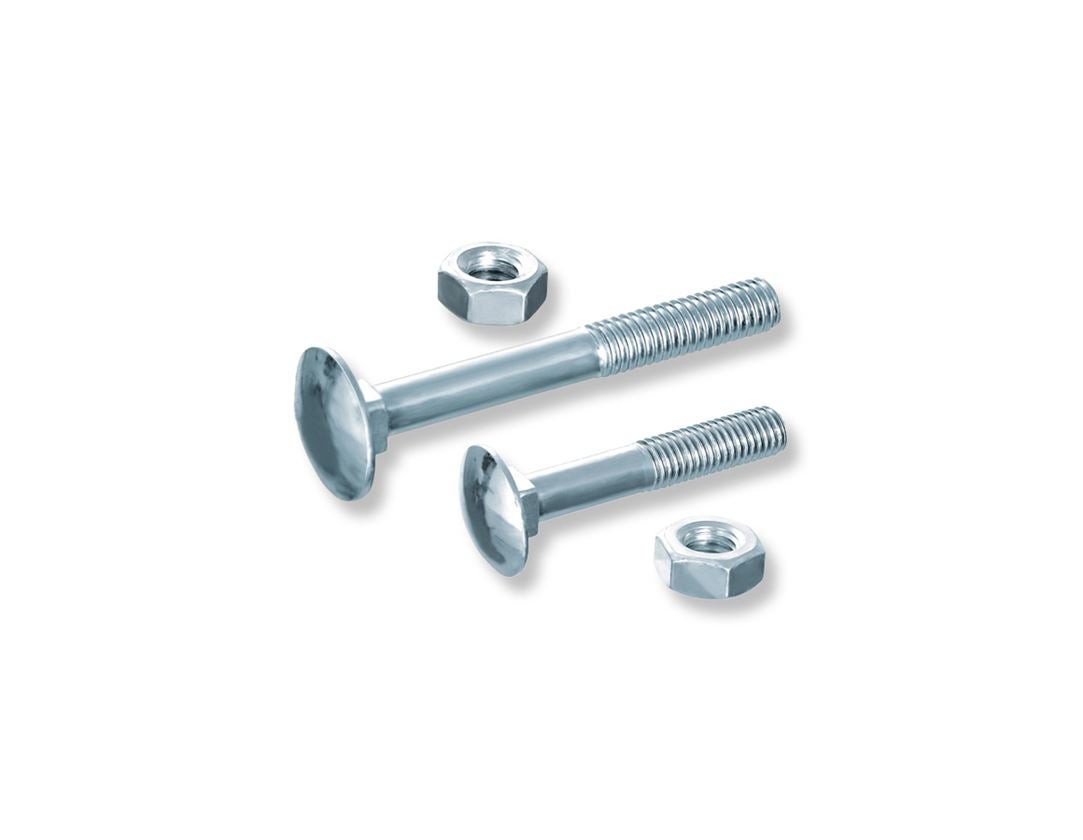 Vis: Boulon à tête ronde DIN 603