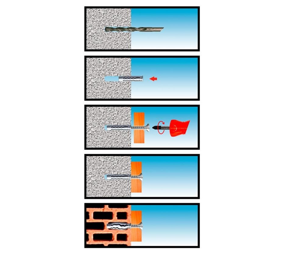 Wall plugs: Universal dowel KTX