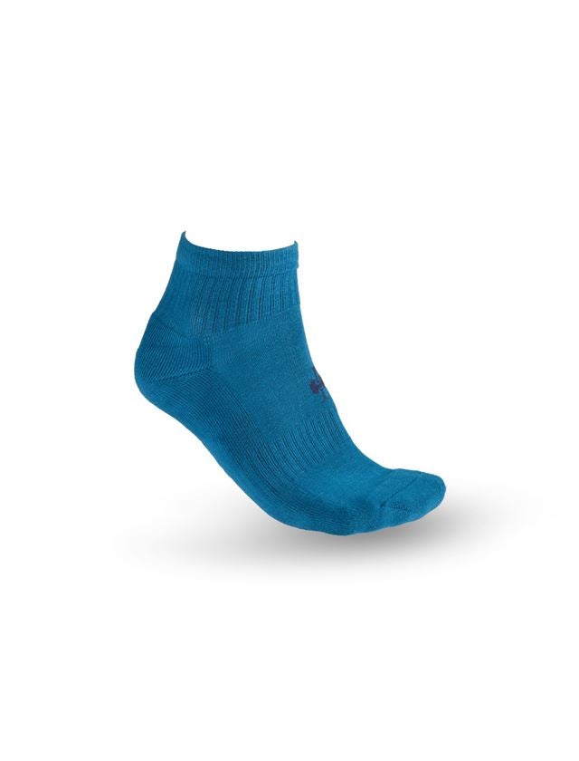Socks: e.s. Allround socks Classic light/mid,pack of 3 + atoll/navy