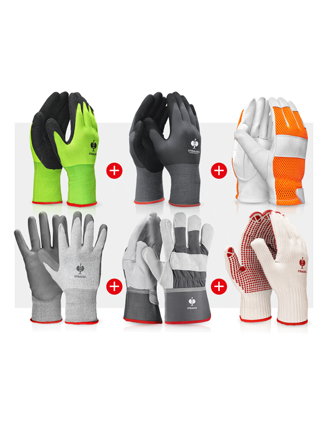 Personal Protection: Professional glove set roof and wood