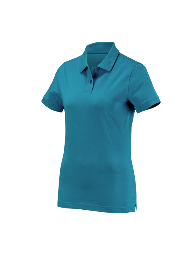 Shirts, Pullover & more: e.s. Polo shirt cotton, ladies' + petrol 3
