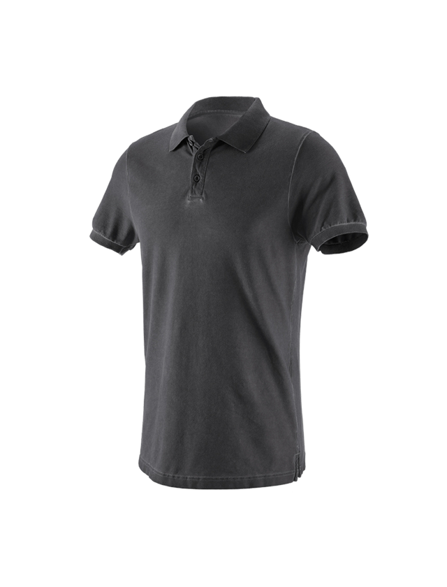 Hauts: e.s. Polo vintage cotton stretch + noir oxyde vintage 2