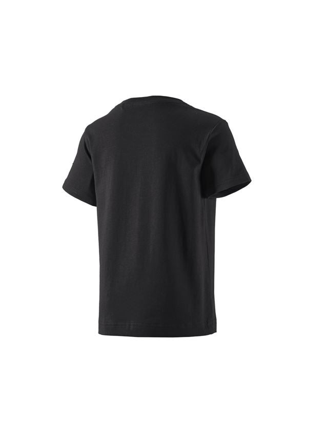 Shirts, Pullover & more: e.s. T-Shirt cotton stretch, children's + black 3