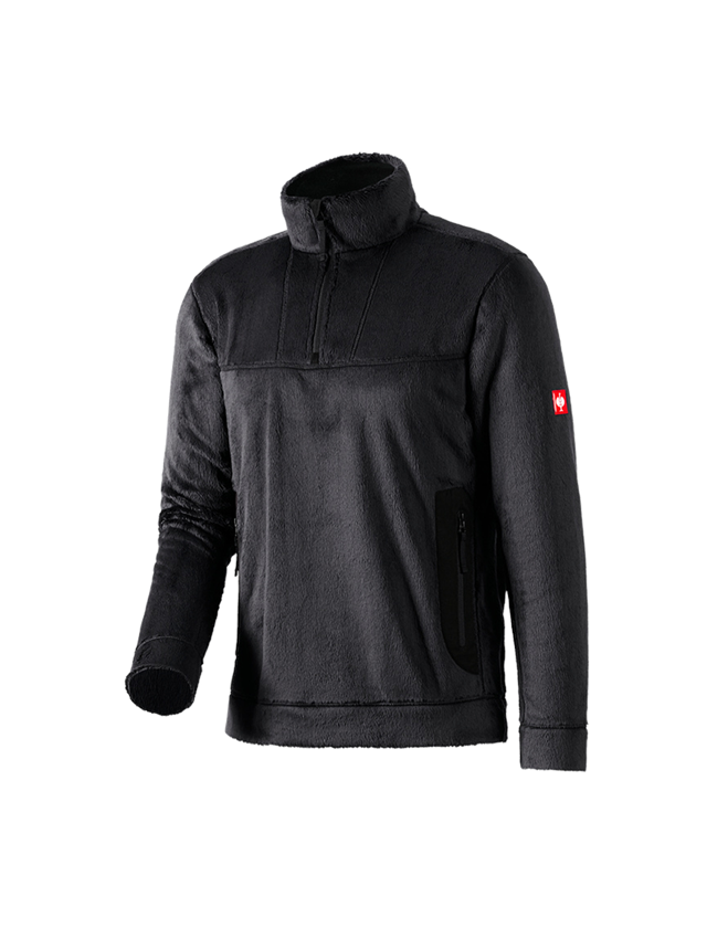 Shirts & Co.: e.s. Troyer Highloft + schwarz 1