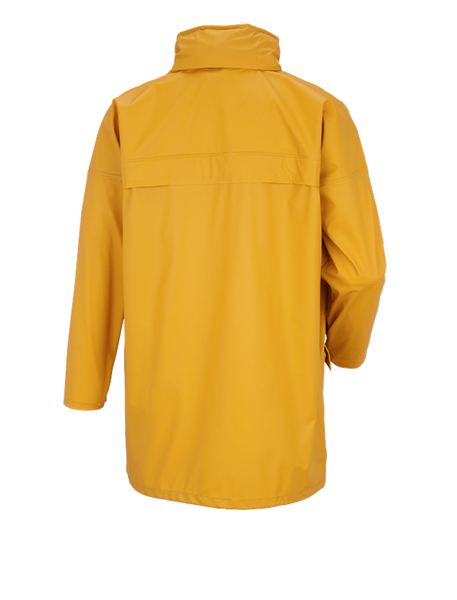 Vestes de travail: Veste de pluie Flexi- Stretch + jaune 1